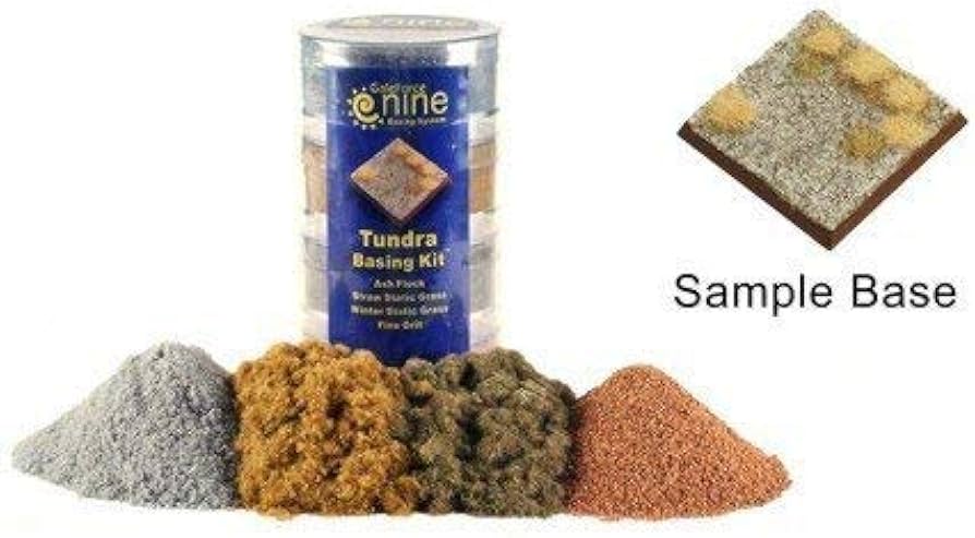 Hobby Rounds- Tundra Basing Kit
