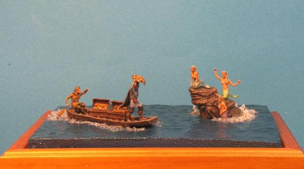 The Nibelungen Legend - Hagen Sinks The Treasure