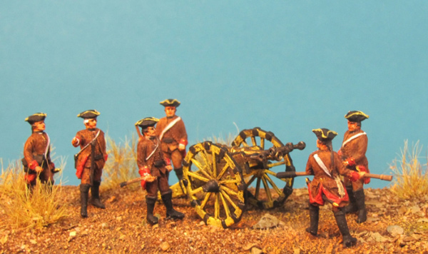 Austrian Artillery Men - Loading