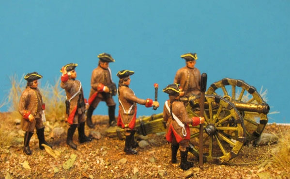Austrian Artillery Crew - Firing