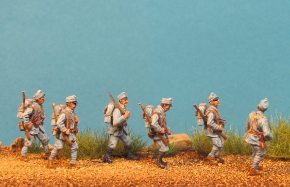 KUK Infantry on the March