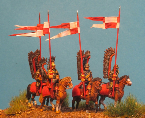 Winged Hussar - Standing Horses