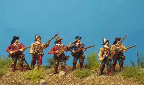 Rocroi 1643 - Musketeers at the Ready