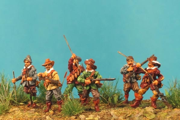 Rocroi 1643 - Musketeers Loading