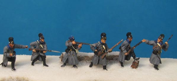 Franco-Prussian War 1870/71: Bavarian Infantry with Jackets