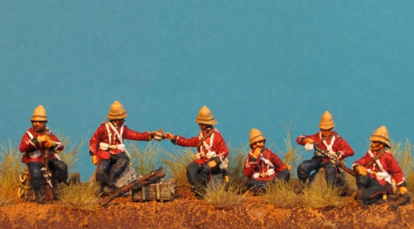 Zulu Wars - English Infantry Resting