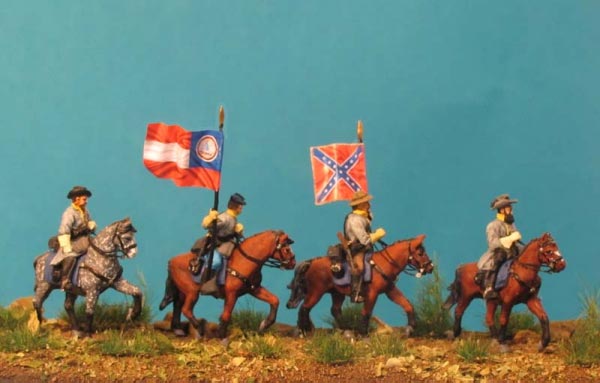 American Civil War- Virginia Cavalry Set 1 - Command Group