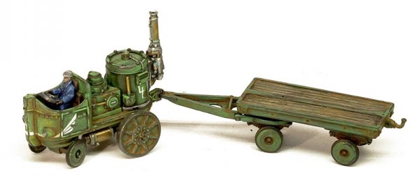 Steampunk - Industrial Steam Powered Tractor