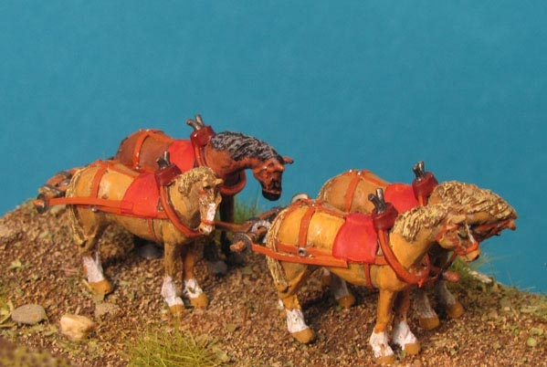 4 Heavy Draft Horses - Standing - ONLY 1 AVAILABLE AT THIS PRICE