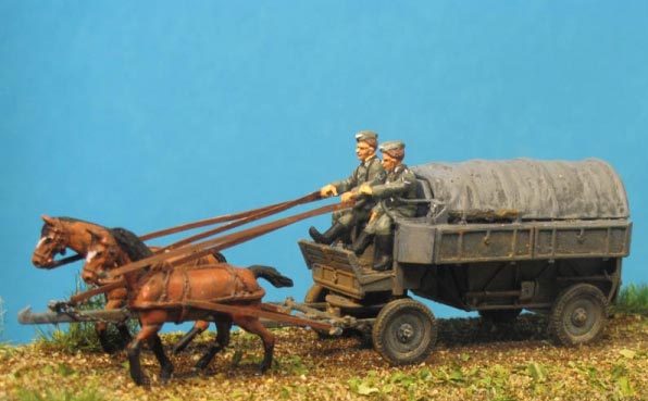 WWII German Army Field Wagon 1