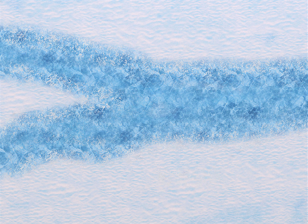 Frozen River Battle Mat - 44 x 60in