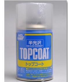 Mr. Topcoat Semi-Gloss 86ml (Spray)
