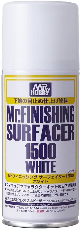 Mr Hobby Mr Finishing Surfacer 1500 White - Spray