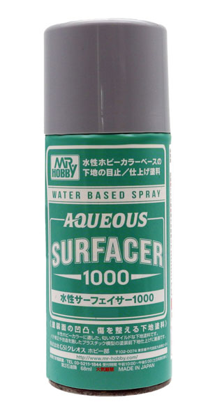 Mr AQUEOUS Surfacer 1000 Spray - Gray