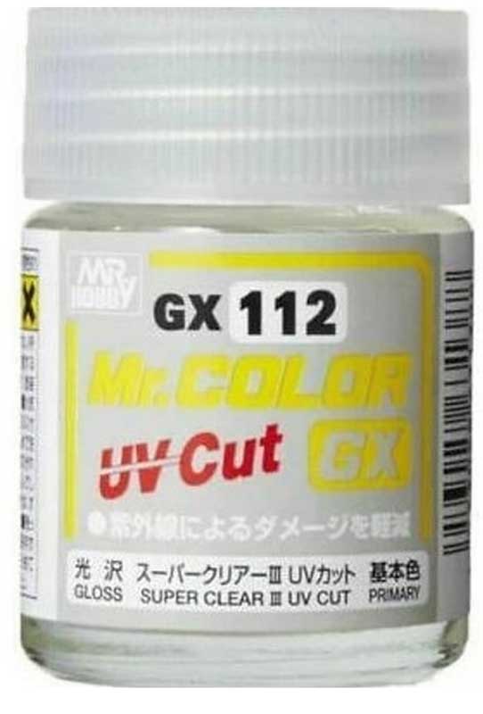 Mr. Color GX  Gloss Super Clear UV Cut