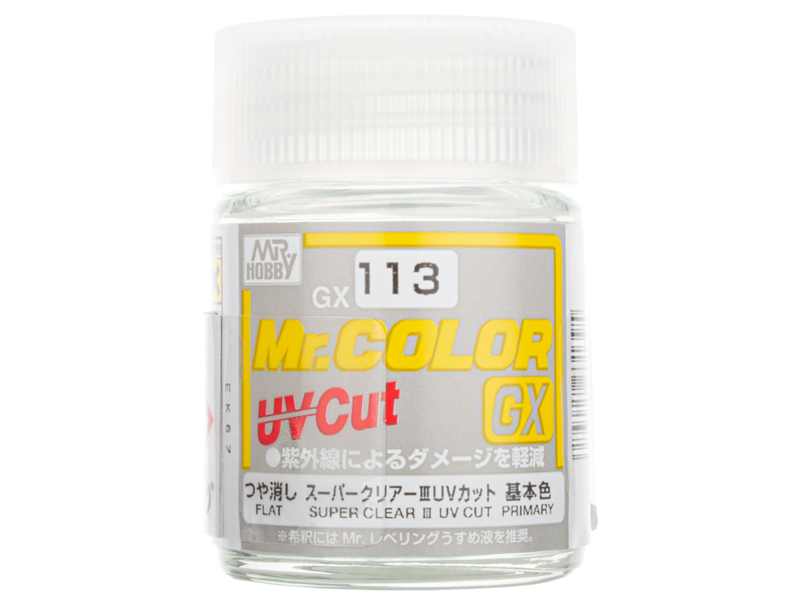 Mr Color GX  Flat Super Clear UV Cut