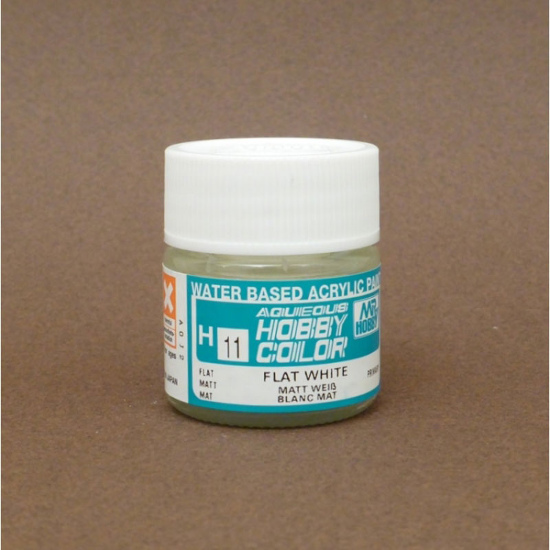 Flat White - Aqueous/Acrylic Paint 10ml