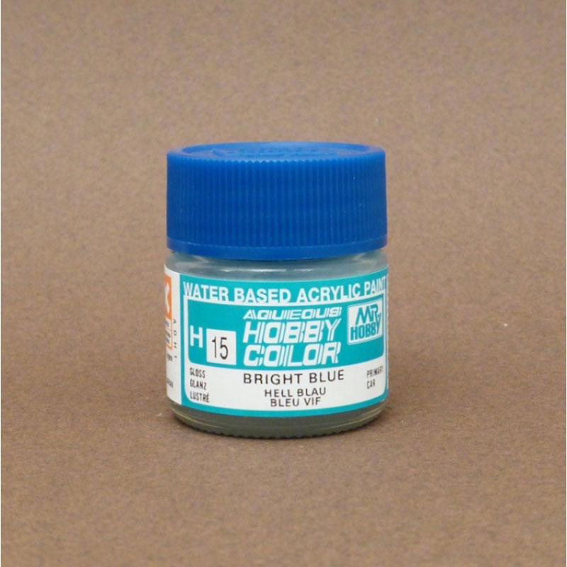 Gloss Bright Blue - Aqueous/Acrylic Paint 10ml