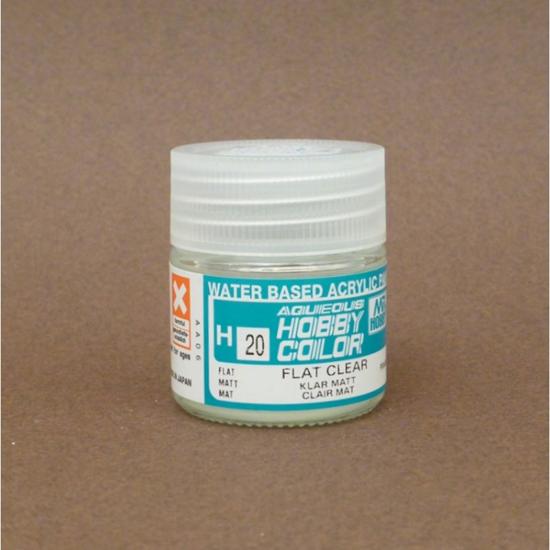 Flat Clear - Aqueous/Acrylic Paint 10ml