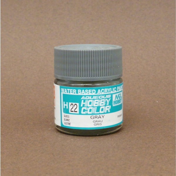 Gloss Gray - Aqueous/Acrylic Paint 10ml