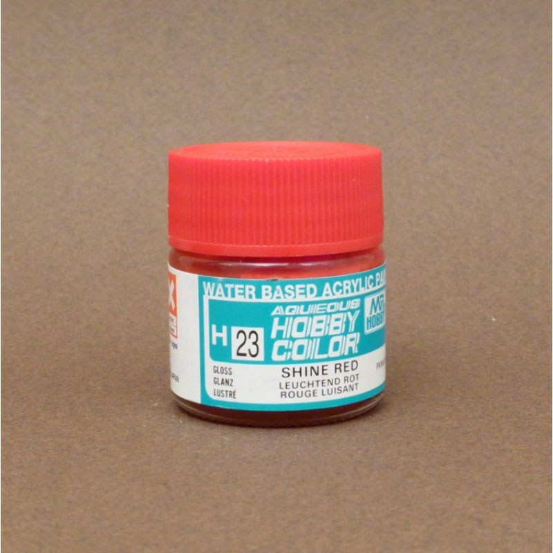 Gloss Shine Red - Aqueous/Acrylic Paint 10ml