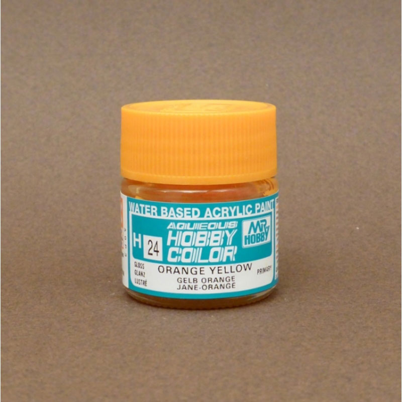Gloss Orange Yellow - Aqueous/Acrylic Paint 10ml
