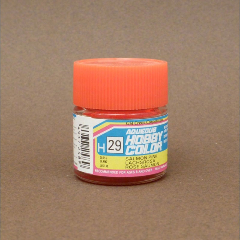 Gloss Salmon Pink - Aqueous/Acrylic Paint 10ml