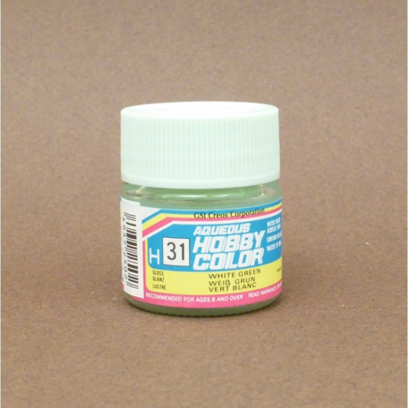 Gloss White Green - Aqueous/Acrylic Paint 10ml