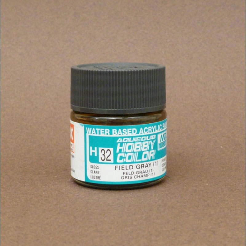 Flat Field Gray - Aqueous/Acrylic Paint 10ml