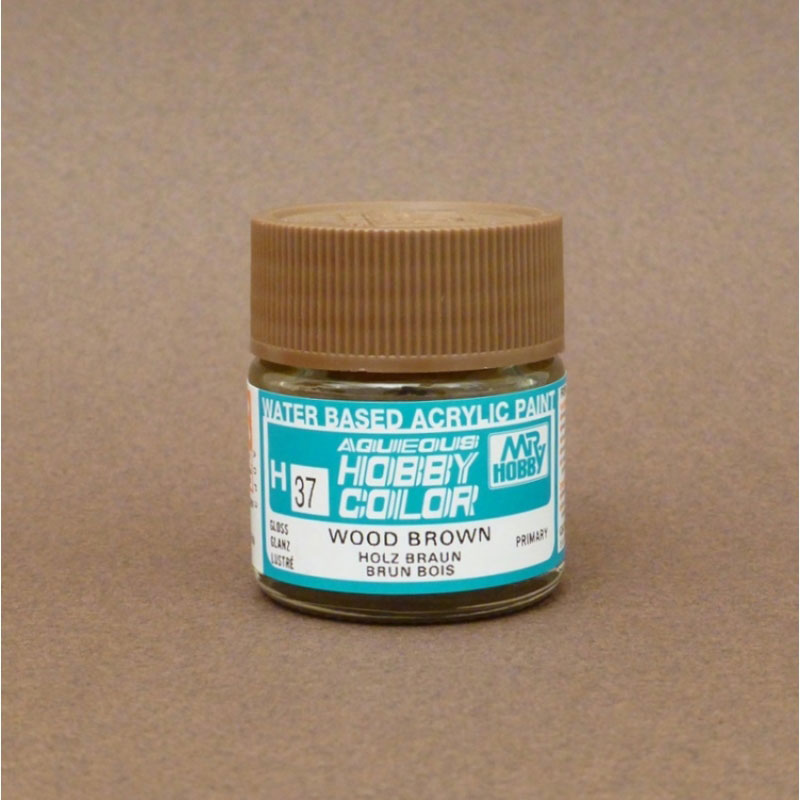 Gloss Wood Brown - Aqueous/Acrylic Paint 10ml