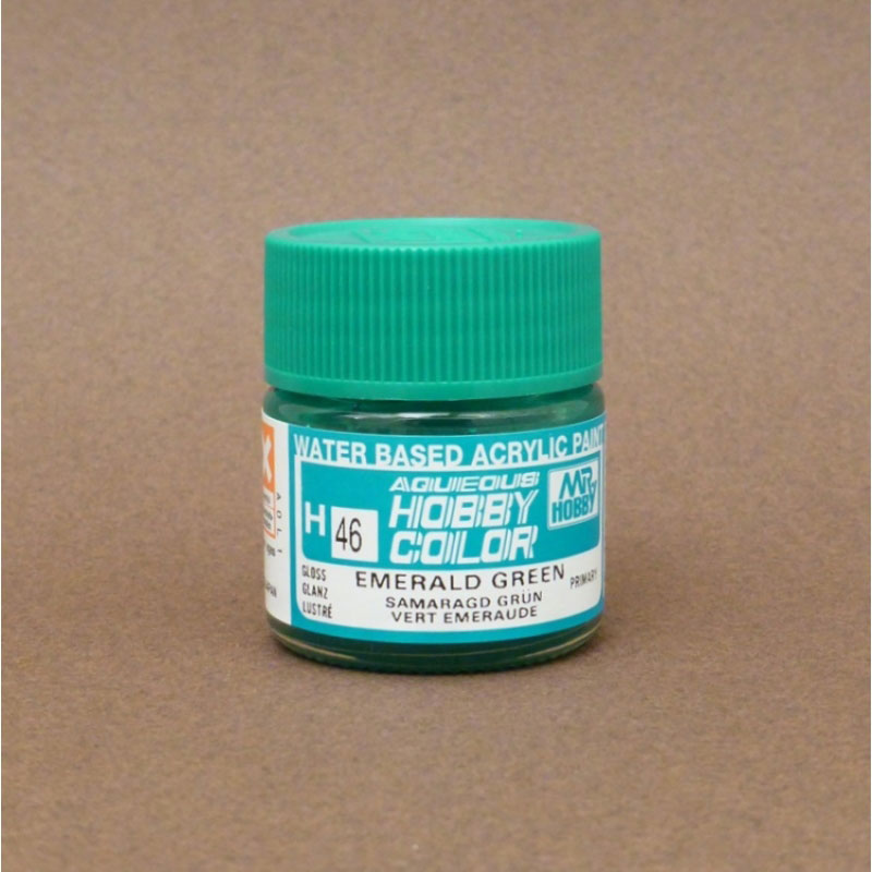 Gloss Emerald Green - Aqueous/Acrylic Paint 10ml