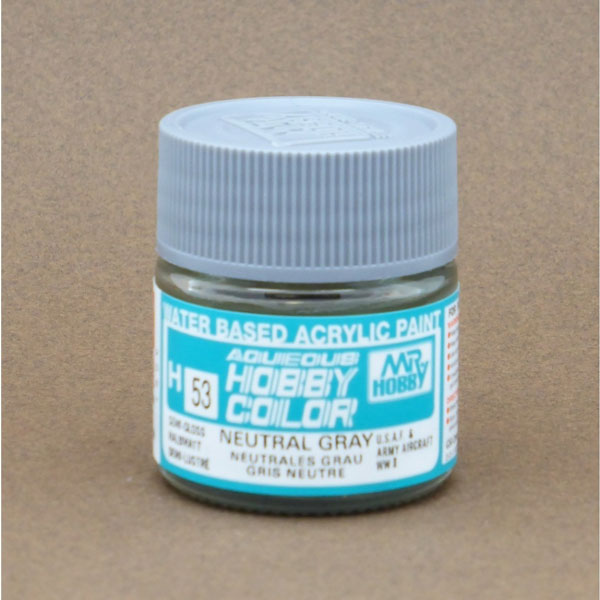 Semi-Gloss Neutral Gray - Aqueous/Acrylic Paint 10ml