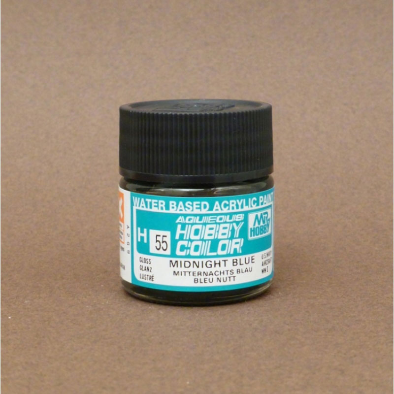 Gloss Midnight Blue - Aqueous/Acrylic Paint 10ml