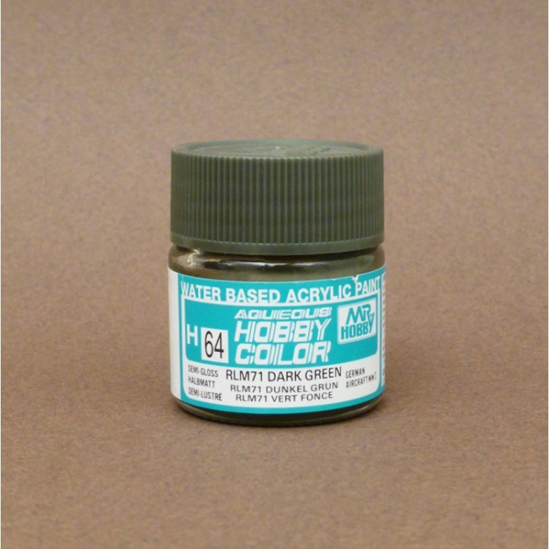 Semi-Gloss RLM71 Dark Green - Aqueous/Acrylic Paint 10ml