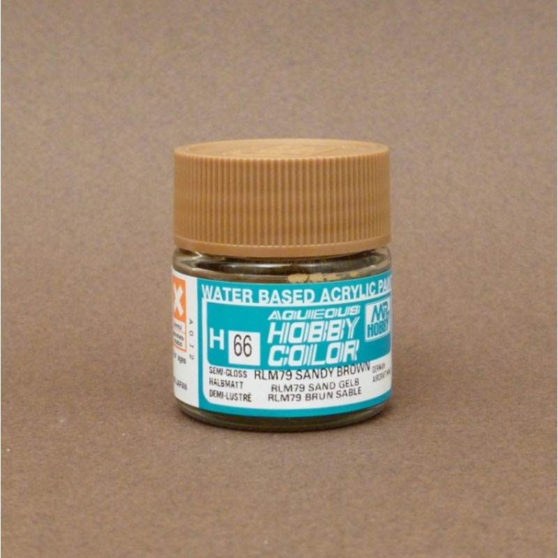 Semi-Gloss RLM79 Sandy Brown - Aqueous/Acrylic Paint 10ml
