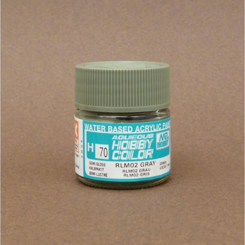 Semi-Gloss RLM02 Gray - Aqueous/Acrylic Paint 10ml