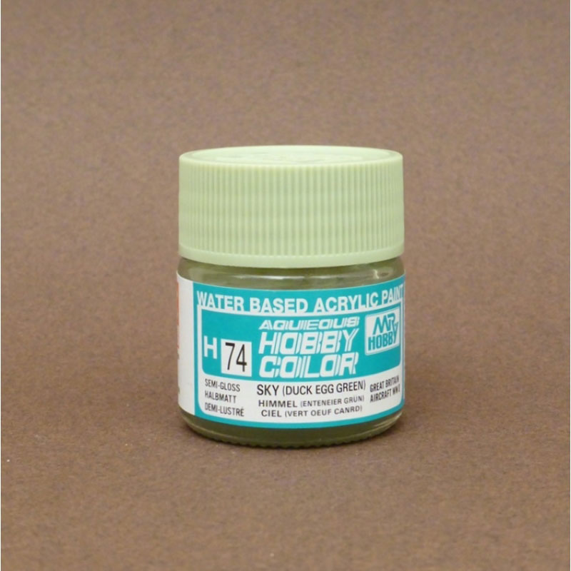 Semi-Gloss Sky (Duck Egg Green) - Aqueous/Acrylic Paint 10ml