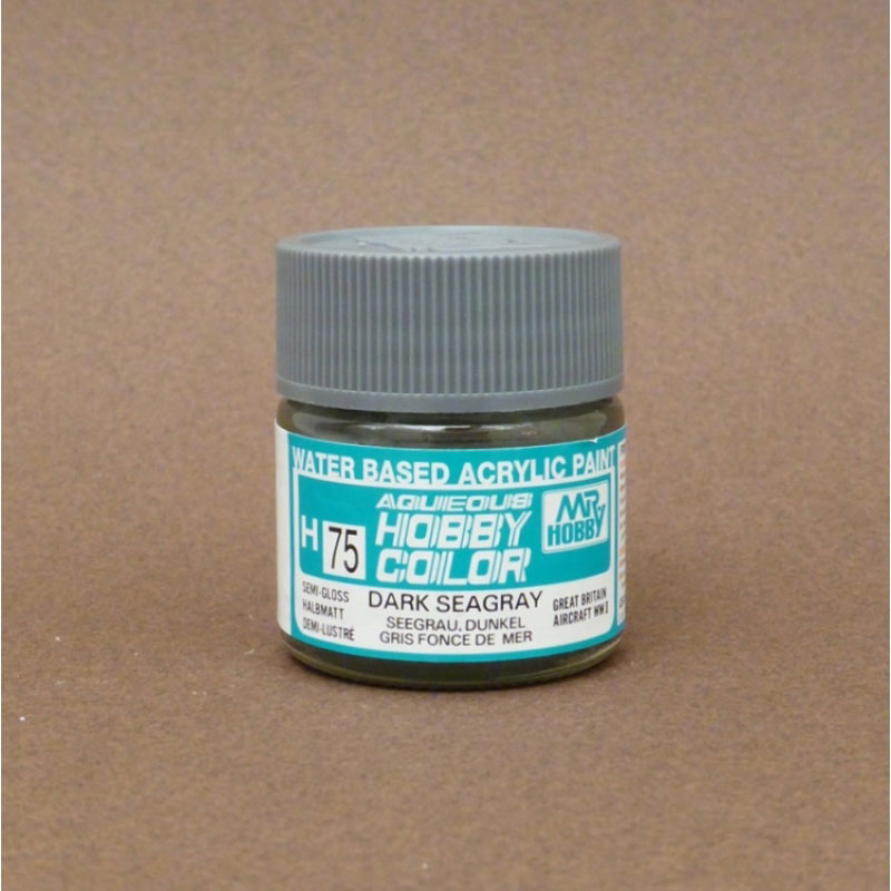 Semi-Gloss Dark Sea Gray - Aqueous/Acrylic Paint 10ml