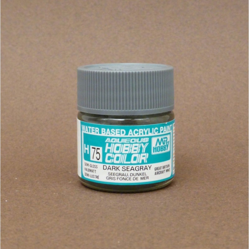 Semi-Gloss Dark Sea Gray - Aqueous/Acrylic Paint 10ml