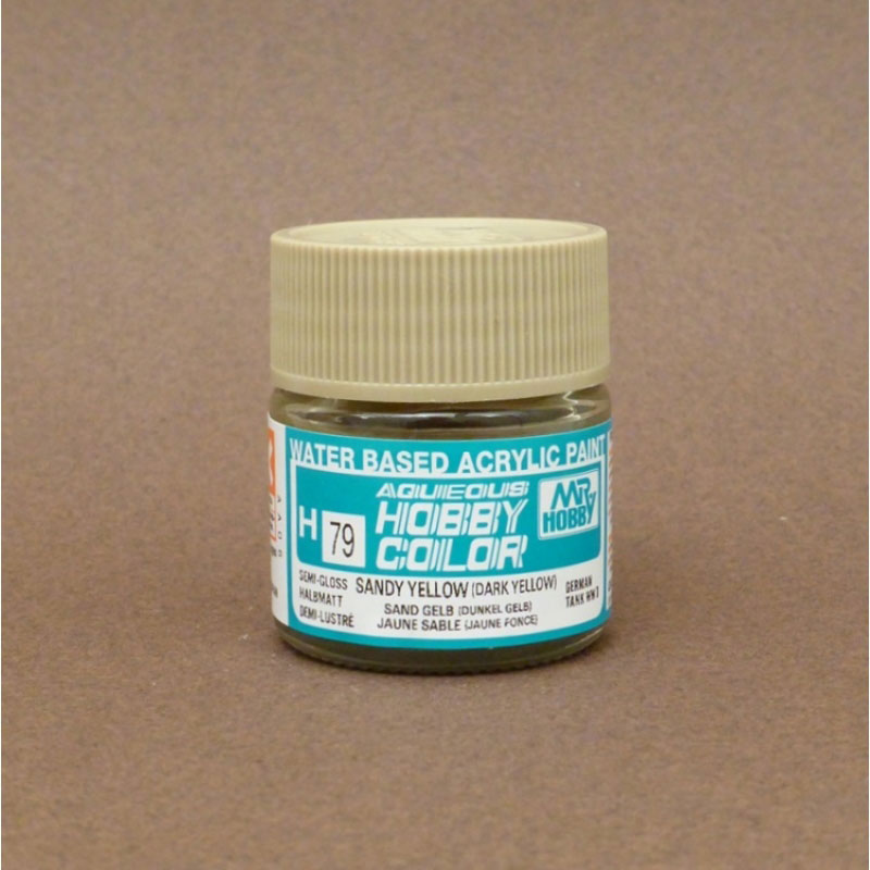 Flat Sandy Yellow (Dark Yellow) - Aqueous/Acrylic Paint 10ml