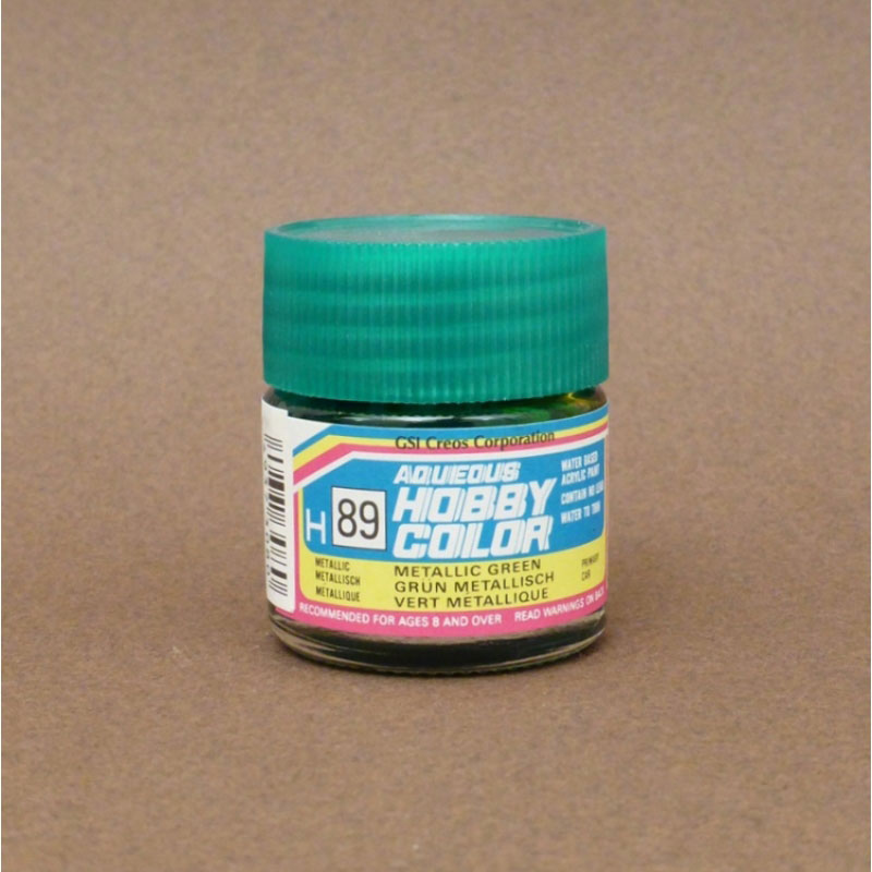 Metallic (Gloss) Metallic Green - Aqueous/Acrylic Paint 10ml