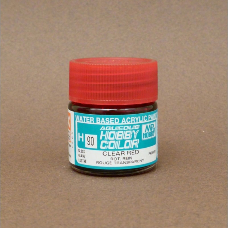 Gloss Clear Red - Aqueous/Acrylic Paint 10ml