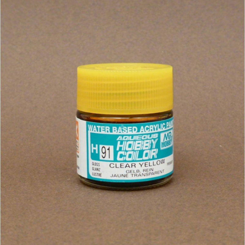 Gloss Clear Yellow - Aqueous/Acrylic Paint 10ml