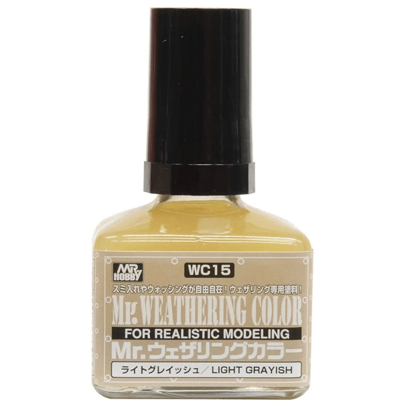 Mr Weathering Color Filter Liquid - Light Grayish 40ml