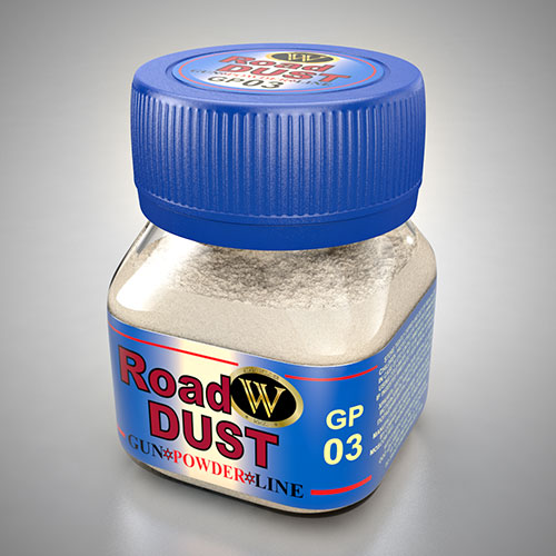 Gunpowder Line: Road Dust Pigments Powders, 50ml bottle