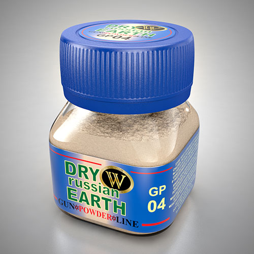 Gunpowder Line: Dry Russian Earth Pigments Powders, 50ml bottle