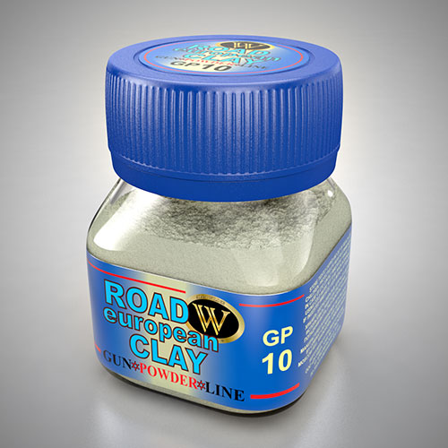 Gunpowder Line: Road European Clay Pigments Powders, 50ml bottle