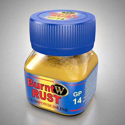 Gunpowder Line: Burnt Rust Pigments