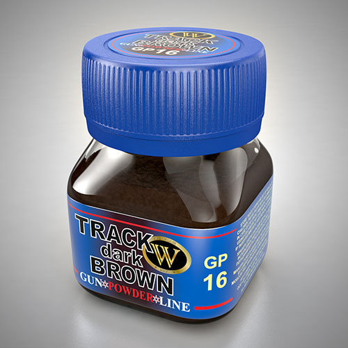 Gunpowder Line: Track Dark Brown Pigments