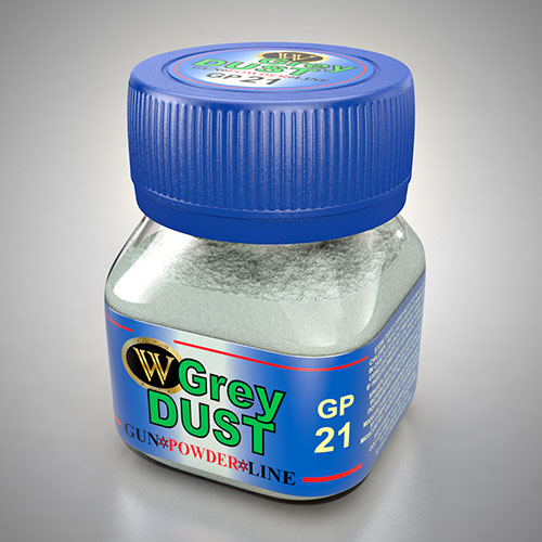 Gunpowder Line: Grey Dust Pigments Powders, 50ml bottle